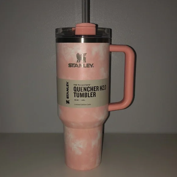 Stanley | Kitchen | Stanley Pink Tie Dye Tumbler | Poshmark